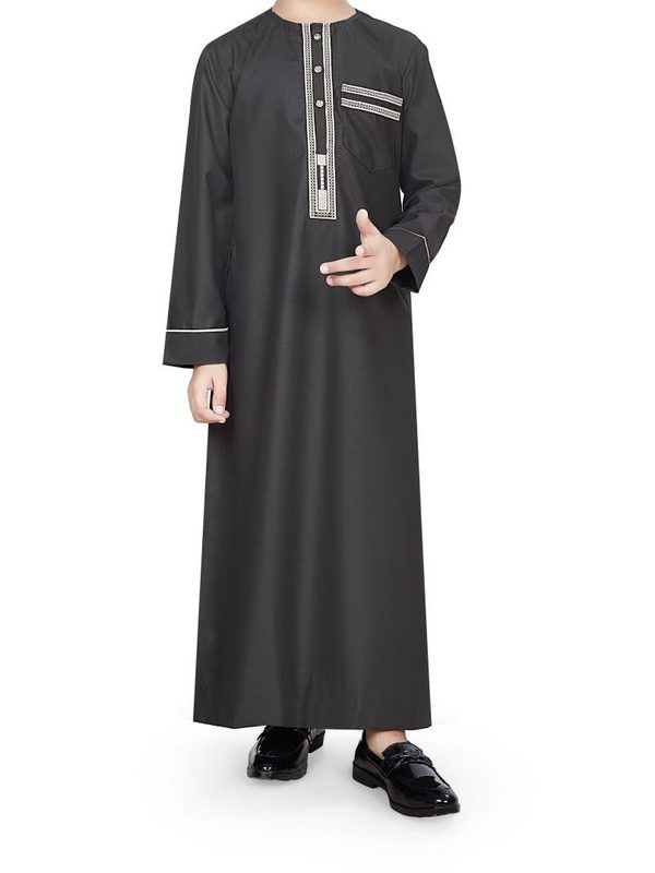Dark Grey Thobe